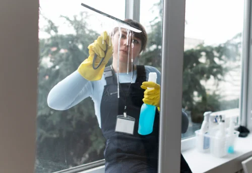 Nettoyage de vitres intérieures et extérieures à Billezois